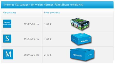 hermes paeckchen